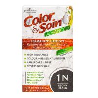 Color & soin coloration permanente  - 1N noir ébène