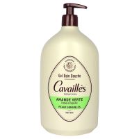 Gel bain douche peau sensible amande verte 1L