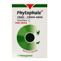 Phytophale chats chiens nains 32 comprimés