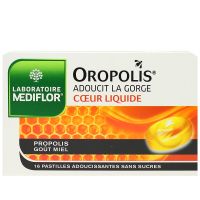 Oropolis cœur liquide 16 pastilles adoucissantes