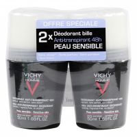 Déo anti-transpirant 48h 2x50ml