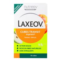 Laxeov 10 cubes transit express pomme-abricot