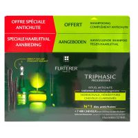 Triphasic Progressive 8x5,5ml + shampoing offert