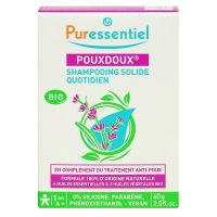 PouxDoux shampooing solide quotidien bio 60g