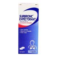 Surbronc expectorant 30 comprimés