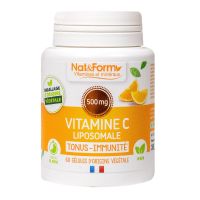Vitamine C liposomale tonus immunité 500mg 60 gélules