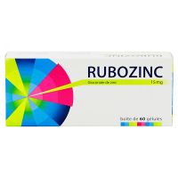 Rubozinc 15mg - 60 gélules