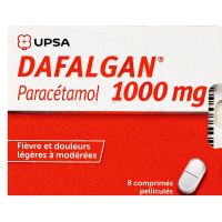 Dafalgan 1g 8 comprimés pelliculés