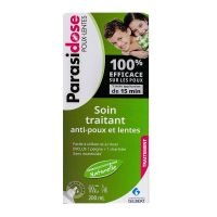 Soin traitant anti-poux et lentes 200ml