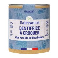 Dentifrice à croquer aloe vera bio et bicarbonate 80 comprimés