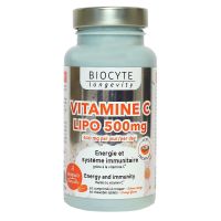 Longevity Vitamine C lipos 500mg 30 comprimés à croquer