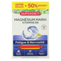 Magnésium marin + vitamine B6 30 ampoules