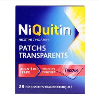Patchs transparents 7mg - 28 patchs