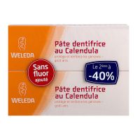 Pâte dentifrice au calendula 2x75ml