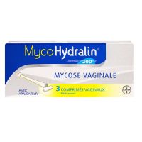 Myco Hydralin 200mg 3 comprimés vaginaux