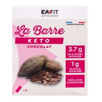 La Barre Keto chocolat 4x40g