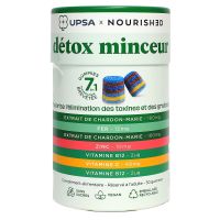 Nourished 7en1 Detox Minceur 30 gummies