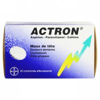 Actron 20 comprimés effervescents