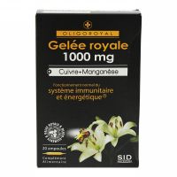 Gelée royale Cu Mn 20 ampoules