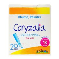 Coryzalia 20 solution buvable unidose