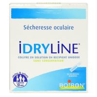 Idryline collyre sécheresse oculaire 30 x 0,4ml unidoses