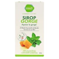 Sirop gorge huile essentielle menthe miel 125ml