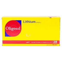 Oligosol lithium 28 ampoules