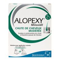 Alopexy 2% solution pour application cutanée 3x60ml