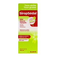 SiropSédal toux sèche et grasse miel 125ml