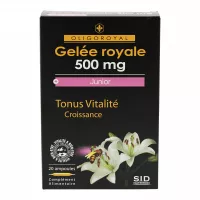 Gelée royale 500mg junior 20 ampoules