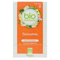 Infusion antioxydant curcuma gingembre bio 20 sachets