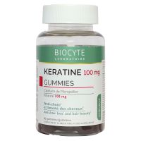 Keratine beauté croissance des cheveux 60 gummies