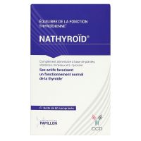 Nathyroïd équilibre fonction thyroïdienne 60 comprimés
