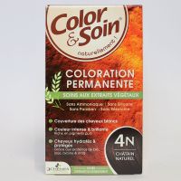 Color & Soin coloration permanente - 4N châtain naturel