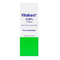 Vitabact 0,05% collyre 10ml