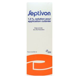 Septivon 1,5% solution application cutanée 500ml