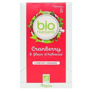 Infusion cranberry & hibiscus bio 20 sachets