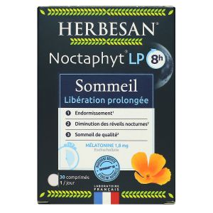 Noctaphyt LP 8h sommeil libération prolongée 30 comprimés