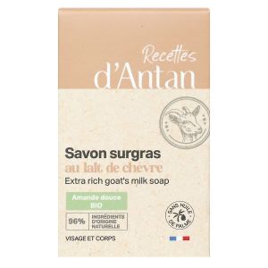 Savon surgras lait de chèvre 100g