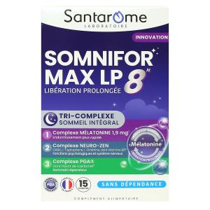 Somnifor Max Libération Prolongée 8h 15 comprimés