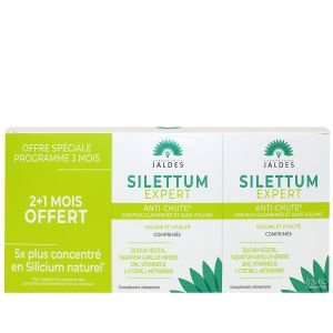Silettum Expert anti-chute cheveux 3x60 comprimés