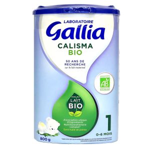 Calisma bio lait 1er âge 800g