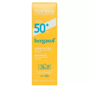 Mousse solaire Flouteur Visage SPF50+ 50ml