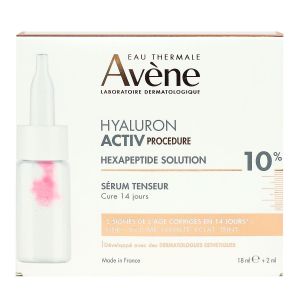 Hyaluron Activ procédure Hexapeptide solution serum Tenseur 20ml