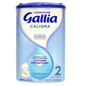 Calisma 2 lait 2ème 6-12 mois 800g