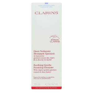 Doux nettoyant moussant apaisant peau très sèche 125ml