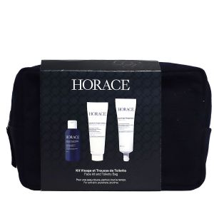 Trousse kit visage nettoyant purifiant 80ml + hydratant 75ml + gommage 75ml
