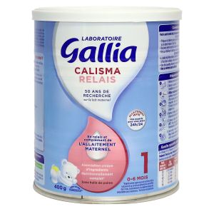 Calisma relais 1er âge 0-6 mois 400g