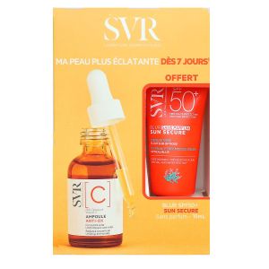 [C] ampoule anti-ox 30ml + Blur SPF50+ Sun Secure sans parfum 15ml