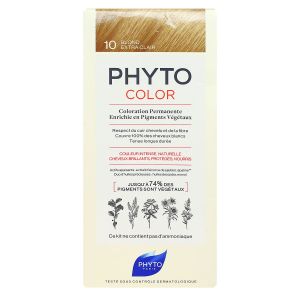 Phytocolor coloration permanente 10 Blond extra clair